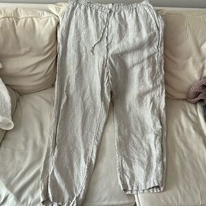 Jcrew linen pants